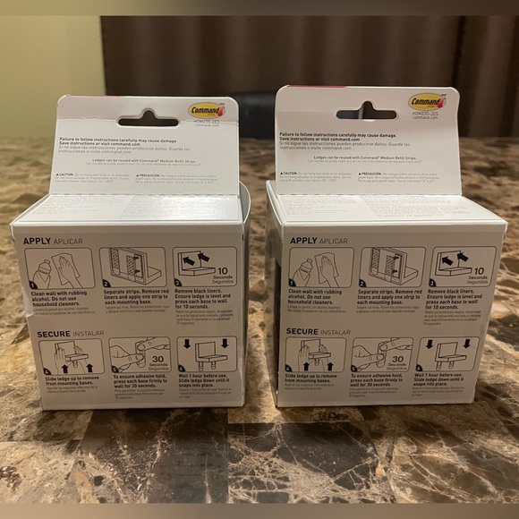 NEW Command Display Ledges Black - Picture 4 of 6